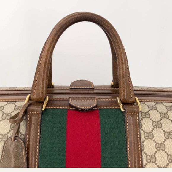 VINTAGE GUCCI DOCTOR'S TRAVEL BAG - Picture 4 of 9